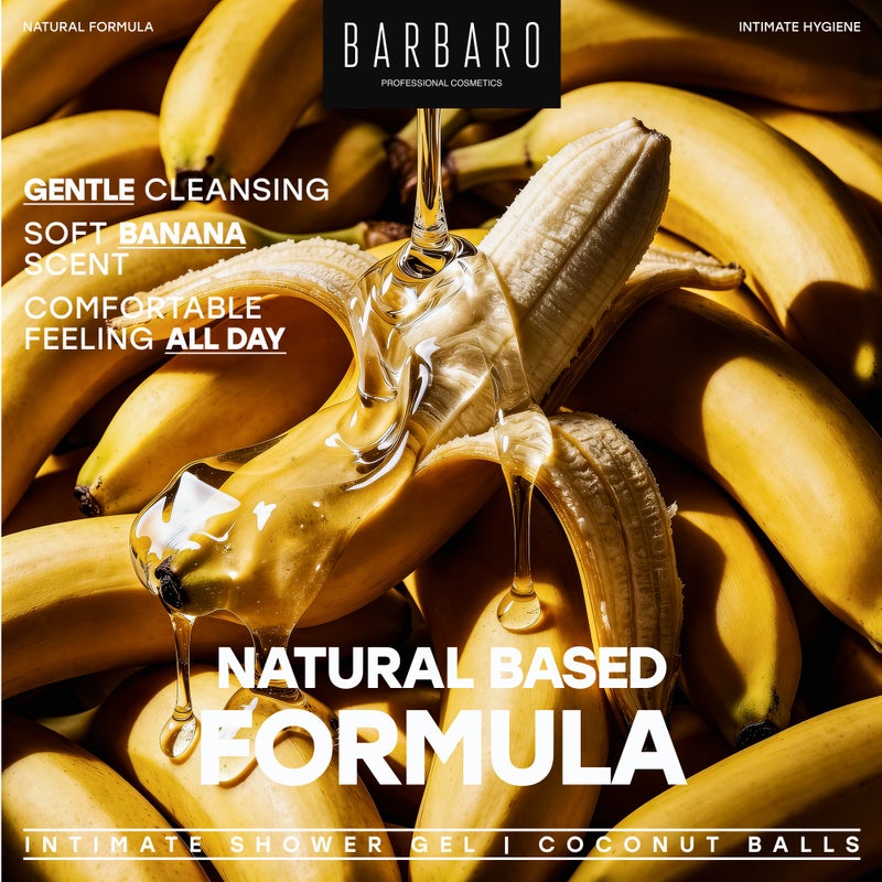 BARBARO Men’s Intimate Wash for Men | pH 7 Balanced Daily Cleanser | Banana Rule | Gentle Intimate Hygiene | 250 ml - Image 5